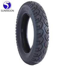 Tamanhos de pneus de motocicleta Sunmoon de 3,0-10 Preço de melhor tamanho em tamanho real